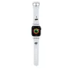 Apple Watch 38/40/41 mm Karl Lagerfeld Karl és Choupette Head NFT óraszíj fehér - 1. kép