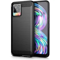 Realme 8 / 8 Pro Nexeri Carbon Armored tok fekete