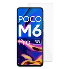 Xiaomi Redmi 12 4G / 5G / POCO M6 PRO 5G kijelzővédő üvegfólia Clear