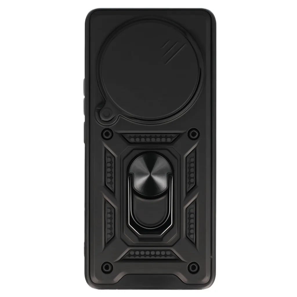 Realme 12 Pro 5G Slide Camera Armor tok kihajtható támasszal fekete - 9