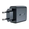 Acefast A49 hálózati töltő adapter, 2x USB-C, 35W PD (fekete) - 2. kép