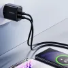 Joyroom JR-TCN01 hálózati töltő adapter 2x USB-A 2.4A fekete - 3. kép