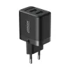 Joyroom JR-TCN01 hálózati töltő adapter 2x USB-A 2.4A fekete - 4. kép