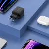 Choetech PD6051 hálózati töltő adapter GAN3 USB-C + USB-C PD 35W (fekete) - 1. kép