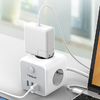 TESSAN TS-301-C-GR 3x hálózati elosztó + 2x USB-A, 1x USB-C töltő 2m - 3. kép