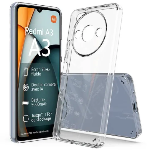 Xiaomi Redmi A3 Nexeri Slim 2mm tok átlátszó