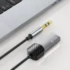 Tech-Protect Ultraboost audio bluetooth 3.5mm jack AUX adapter szürke - 2. kép