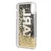 Karl Lagerfeld tok iPhone X/XS folyékony feliratos mintával (KLHCPXKAGBK) - 4. kép