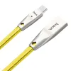 Hoco Jelly Knitted USB - Type-C kábel arany - 0. kép