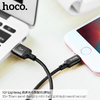 Hoco X14 USB - Lightning kábel 1m fekete - 3. kép