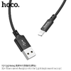 Hoco X14 USB - Lightning kábel 1m fekete - 4. kép