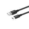 Hoco X14 USB - Type-C kábel 2m fekete - 1. kép