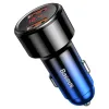 Baseus Magic szivargyújtós autós töltő 2xUSB 6A kék - 1. kép