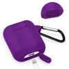 Airpods 1/2 ultravékony szilikon tok lila - 1. kép