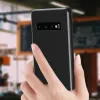 SMD Luxury View fliptok Samsung S10 Plus tok ezüst színben - 0. kép