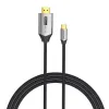 USB-C - HDMI 2.0 Kábel Vention CRBBG 1,5m, 4K 60Hz (fekete) - 3. kép