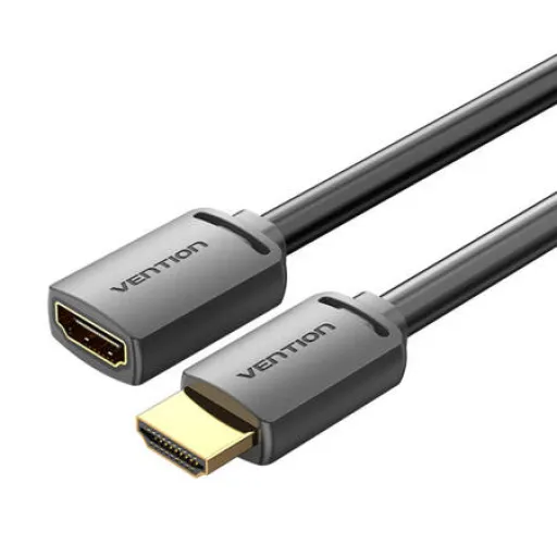 HDMI 2.0 apa - HDMI 2.0 anya hosszabbító kábel Vention AHCBD 0,5m, 4K 60Hz, (Fekete)