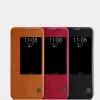 Nillkin Qin bőr fliptok kijelző betekintéssel Huawei Mate 20 Pro piros - 2. kép