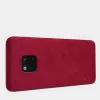 Nillkin Qin bőr fliptok kijelző betekintéssel Huawei Mate 20 Pro piros - 4. kép