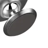 Baseus Small Ears műszerfalra erősíthető mágneses autós telefontartó ezüst (SUER-B0S) - 1. kép