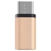 Baseus Sharp Micros USB - Type-C átalakító adapter pezsgő arany - 2. kép