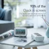 Baseus Subai digitális ébresztőóra fehér színben (ACLK-A02) - 3. kép
