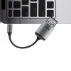 Baseus Enjoy Type-C Micro SD/ TF kárytaolvasó adapter szürke (CAHUB-P0G) - 2. kép