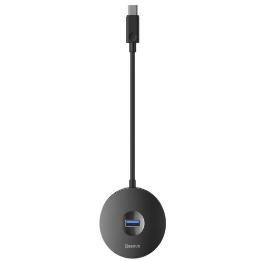 Baseus Type-C USB HUB 4 aljzattal fekete