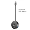 Baseus USB HUB 4 USB aljzattal fekete - 2. kép