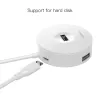 Baseus USB HUB 4 USB aljzattal fehér - 2. kép