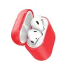 Baseus AirPods 1/2 vezeték nélküli töltésre alkalmas tok piros - 4. kép