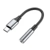Borofone audio adapter BV16 Type C - 3.5 mm jack fekete DAC - 0. kép