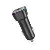 Borofone BZ28 autós töltő USB Type C QC 3.0 PD 30W fekete - 0. kép