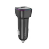 Borofone BZ28 autós töltő USB Type C QC 3.0 PD 30W fekete - 3. kép