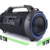 UNIQ Sing hordozható bluetooth hangszóró LED világítással fekete - 1. kép
