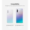 Ringke Fusion X Samsung Note 10+ Plus tok Black fekete - 4. kép