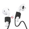 SMD HH-040 Airpods tartó szilikon kábel, mágneses, rózsaszín színben - 1. kép