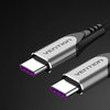 Vention TAEHD PD 100W USB-C - USB-C kábel 0.5m szürke - 0. kép