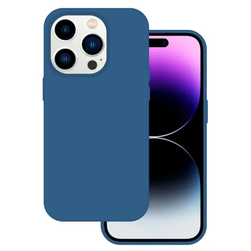 Tel Protect Szilikon Premium tok iPhone 14 Pro Max navy