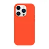 Tel Protect Silicone Premium tok iPhone 14 Pro Max narancs - 0. kép