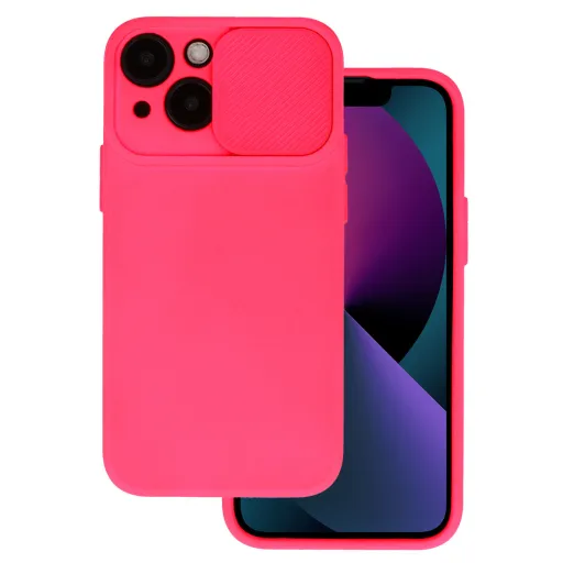 Camshield Soft iPhone 15 Plus tok Rózsaszín