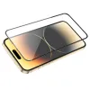 Borofone Edzett üveg BF8 Diamond Armor Teljes Képernyős 5D Nagy Ív iPhone 15 Pro Max-hoz - 10 darab üvegfólia - 2. kép