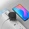 Hoco Shell hálózati töltő adapter 1xUSB QX 3.0 fekete - 1. kép