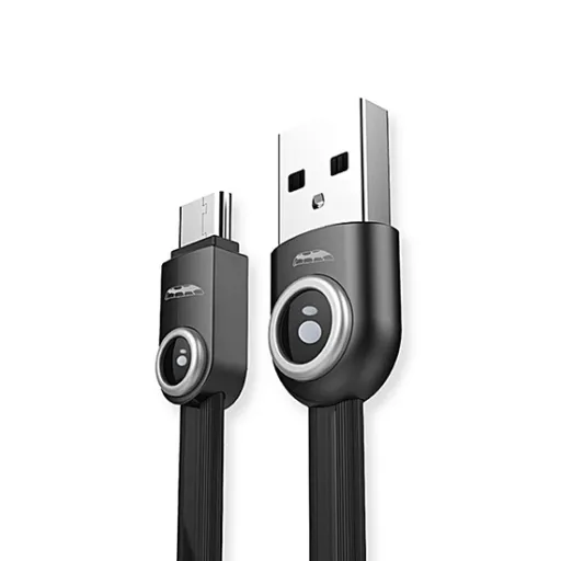 Remax Lemen Micro USB kábel fekete