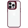 Tel Protect kitámasztós tok + kameravédő üveg Iphone 12 Pro Max burgundy - 2. kép