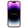 Tel Protect Szilikon Prémium tok iPhone 14 Pro Max málnaszín - 1. kép