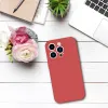 Tel Protect Silicone Premium tok iPhone 15 Pro korál - 3. kép