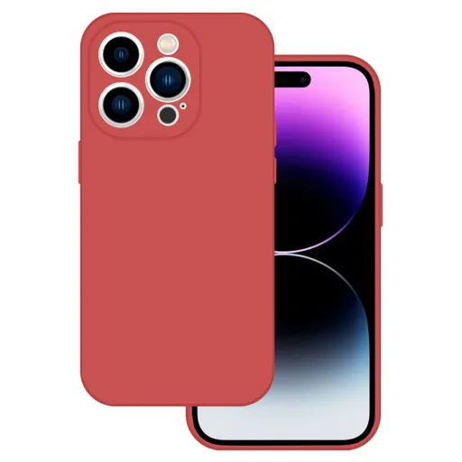 Tel Protect Silicone Premium tok iPhone 15 Pro korál Tel Protect Silicone Premium tok iPhone 15 Pro korál