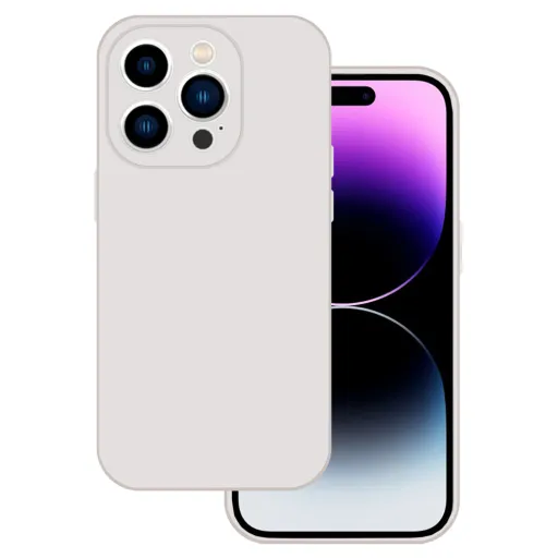 Tel Protect Silicone Premium tok iPhone 15 Pro Max powder Tel Protect Silicone Premium tok iPhone 15 Pro Max powder