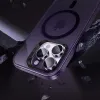 Benks Etui Magnetic Lucid Armor tok iPhone 15 Pro fehér - 4. kép